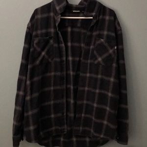 NAVY VANS FLANNEL